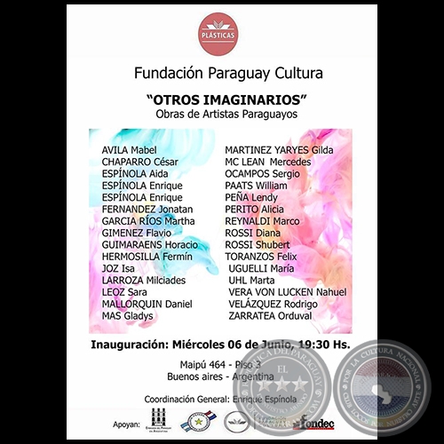 Otros Imaginarios - Obras de Artistas Paraguayos - Mircoles, 06 de Junio de 2018
